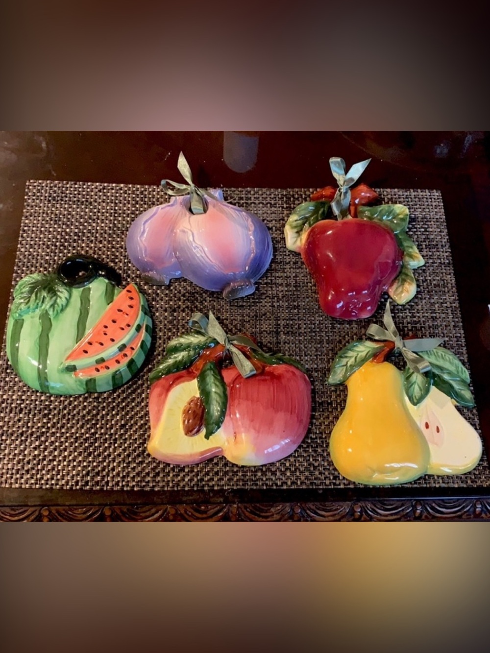 Ceramic Fruit Home Decor